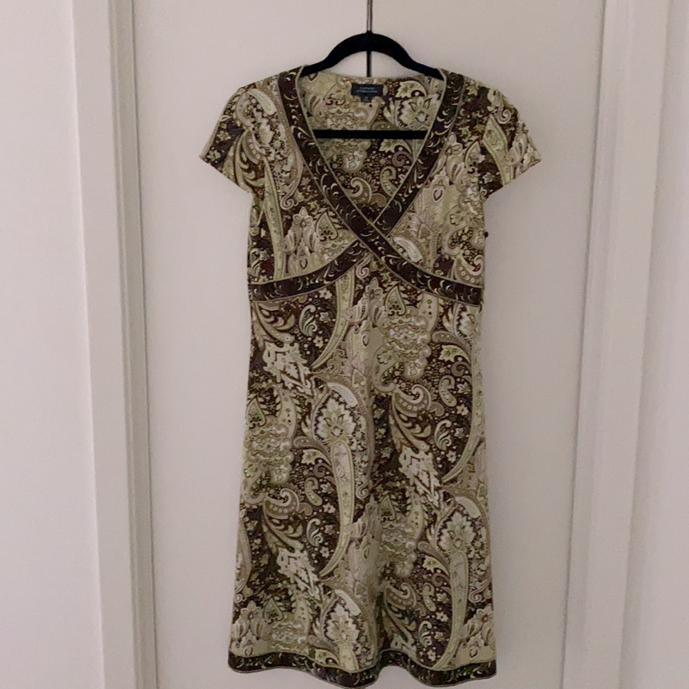 TAHARI ARTHUR S. LEVINE DRESS SIZE S